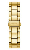 Guess Solar Chronograph Diamonds White Dial Gold Steel Strap Watch for Women - W1069L2 Buy Now By Guess