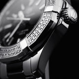 Tag Heuer Aquaracer Quartz Diamonds Black Dial Two Tone Steel Strap Watch for Men - WAY131E.BA0913 Buy Now By Tag Heuer