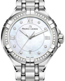 Maurice Lacroix Aikon White Mother of Pearl Dial Silver Steel Strap Watch for Women - A11006-SD502-170-1 Buy Now By Maurice Lacroix