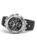 Maurice Lacroix Aikon Chronograph Black Dial Black Leather Strap Watch for Men - AI1018-SS001-330-2 Buy Now By Maurice Lacroix