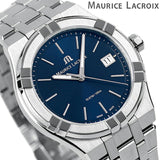 Maurice Lacroix Aikon Date Blue Dial Silver Steel Strap Watch for Men - AI1108-SS002-430-1 Buy Now By Maurice Lacroix