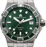 Maurice Lacroix Aikon Venturer Green Dial Silver Steel Strap Watch for Men - AI6057-SSL52-630-1 Buy Now By Maurice Lacroix