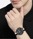 Hugo Boss Allure Chronograph Black Dial Multicolor Nylon Strap Watch for Men - 1513963 Buy Now By Hugo Boss