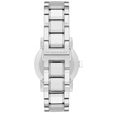 Burberry The City Diamonds Silver Dial Silver Steel Strap Watch for Women - BU9220 Buy Now By Burberry