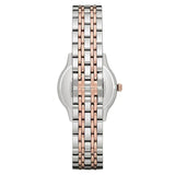 Emporio Armani Gianni T Bar Mother of Pearl Dial Two Tone Steel Strap Watch For Women - AR2508 Buy Now By Emporio Armani