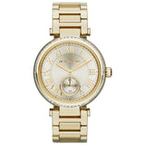 Michael Kors Skylar Gold Dial Gold Steel Strap Watch for Women - MK5867 Buy Now By Michael Kors