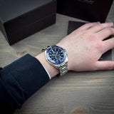 Tag Heuer Aquaracer Blue Dial SIlver Steel Strap Watch for Men - CAY111B.BA0927 Buy Now By Tag Heuer