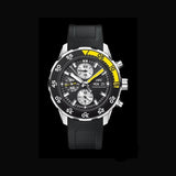 IWC Aquatimer Automatic Chronograph Black Dial Black Rubber Strap Watch for Men - IW376709 Buy Now By IWC