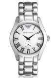 Emporio Armani Classic Quartz Silver Dial Silver Steel Strap Watch For Men - AR0647 Buy Now By Emporio Armani