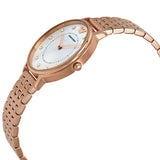 Emporio Armani Kappa Analog Mother of Pearl Dial Rose Gold Steel Strap Watch For Women - AR11006 Buy Now By Emporio Armani