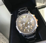 Emporio Armani Quartz Grey Dial Silver Steel Strap Watch For Men - AR11047 Buy Now By Emporio Armani