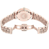 Emporio Armani T-Bar Gianni Rose Gold Dial Rose Gold Steel Strap Watch For Women - AR11059 Buy Now By Emporio Armani