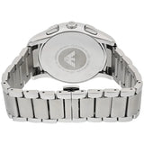Emporio Armani Valente Chronograph Silver Dial Silver Steel Strap Watch For Men - AR11081 Buy Now By Emporio Armani
