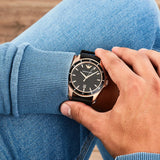 Emporio Armani Sport Quartz Black Dial Black Rubber Strap Watch For Men - AR11101 Buy Now By Emporio Armani