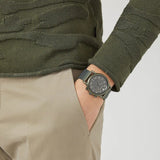 Emporio Armani Luigi Quartz Chronograph Black Dial Green Mesh Bracelet Watch For Men - AR11115 Buy Now By Emporio Armani