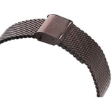 Emporio Armani Aviator Chronograph Grey Dial Brown Mesh Bracelet Watch For Men - AR11169 Buy Now By Emporio Armani