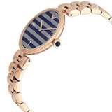 Emporio Armani Arianna Quartz Grey Dial Rose Gold Steel Strap Watch For Women - AR11220 Buy Now By Emporio Armani