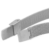 Emporio Armani Gianni T-Bar Quartz Mother of Pearl Dial Silver Mesh Bracelet Watch For Women - AR11319 Buy Now By Emporio Armani