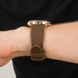 Emporio Armani Aviator Quartz Black Dial Brown Leather Strap Watch For Men - AR11337 Buy Now By Emporio Armani