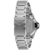 Emporio Armani Three Hand Green Dial Silver Steel Strap Watch For Men - AR11338 Buy Now By Emporio Armani