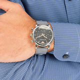 Emporio Armani Luigi Chronograph Quartz Black Dial Silver Mesh Bracelet Watch For Men - AR11429 Buy Now By Emporio Armani