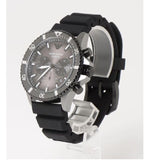 Emporio Armani Diver Chronograph Black Dial Black Silicon Strap Watch For Men - AR11515 Buy Now By Emporio Armani