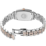 Emporio Armani Gianni T Bar White Mother Of Pearl Dial Two Tone Steel Strap Watch For Women - AR11519 Buy Now By Emporio Armani