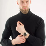 Emporio Armani Paolo Chronograph Grey Dial Two Tone Steel Strap Watch For Men - AR11527 Buy Now By Emporio Armani