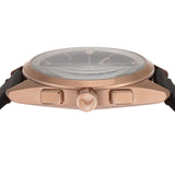 Emporio Armani Claudio Chronograph Blue Dial Brown Leather Strap Watch For Men - AR11554 Buy Now By Emporio Armani