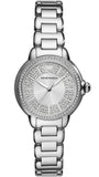 Emporio Armani Mia Three Crystals Silver Dial Silver Steel Strap Watch For Women - AR11632 Buy Now By Emporio Armani
