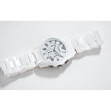 Emporio Armani Chronograph Ceramic White Dial Watch For Women - AR1403 Buy Now By Emporio Armani