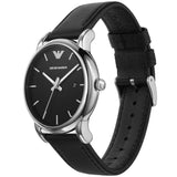 Emporio Armani Classic Quartz Black Dial Black Leather Strap Watch For Men - AR1692 Buy Now By Emporio Armani
