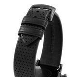 Emporio Armani Luigi Chronograph Black Dial Black Leather Strap Watch For Men - AR1737 Buy Now By Emporio Armani