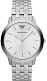Emporio Armani Classic Quartz Silver Dial Silver Steel Strap Watch For Men - AR1745 Buy Now By Emporio Armani