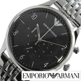 Emporio Armani Beta Chronograph Black Dial Steel Strap Watch For Men - AR1863 Buy Now By Emporio Armani