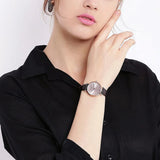 Emporio Armani Classic Quartz Pink Dial Brown Leather Strap Watch For Women - AR1911 Buy Now By Emporio Armani