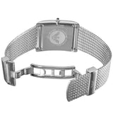Emporio Armani Super Slim Quartz White Dial Silver Mesh Bracelet Watch For Women - AR2015 Buy Now By Emporio Armani