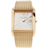 Emporio Armani Mother of Pearl Dial Gold Mesh Bracelet Watch For Men - AR2016 Buy Now By Emporio Armani