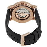 Emporio Armani Luigi Automatic Silver Dial Black Leather Strap Watch For Men - AR60013 Buy Now By Emporio Armani