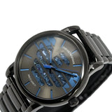 Emporio Armani Meccanico Automatic Grey Dial Grey Steel Strap Watch For Men - AR60029 Buy Now By Emporio Armani