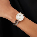 Emporio Armani Meccanico Automatic Mother of Pearl Dial Two Tone Steel Strap Watch For Women - AR60049 Buy Now By Emporio Armani