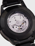 Emporio Armani Meccanico Automatic Black Dial Black Steel Strap Watch For Men - AR60054 Buy Now By Emporio Armani