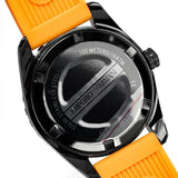 Emporio Armani Sportivo Quartz Black Dial Orange Rubber Strap Watch For Men - AR6046 Buy Now By Emporio Armani