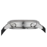 Emporio Armani Sportivo Chronograph Silver Dial Black Leather Strap Watch For Men - AR6054 Buy Now By Emporio Armani