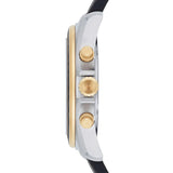 Emporio Armani Sigma Chronograph lack Dial Black Rubber Strap Watch For Men - AR80003 Buy Now By Emporio Armani