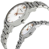 Emporio Armani Quartz White Dial Silver Steel Strap Watch For Men - AR90000 Buy Now By Emporio Armani