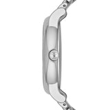 Emporio Armani Quartz White Dial Silver Steel Strap Watch For Men - AR90000 Buy Now By Emporio Armani