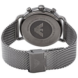 Emporio Armani Aviator Brown Dial Grey Mesh Bracelet Watch For Men - AR11141 Buy Now By Emporio Armani
