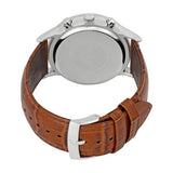 Emporio Armani Renato Chronograph Green Dial Brown Leather Strap Watch For Men - AR2493 Buy Now By Emporio Armani