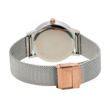 Armani Exchange Lola Analog White Dial Silver Mesh Strap Watch For Women - AX5537 Buy Now By Armani Exchange